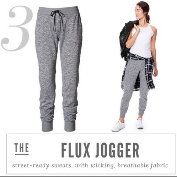 Athleta Pants - Athleta Flux Joggers Mottled Grey